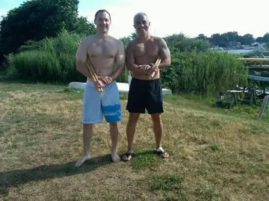 Thomas Weissmuller Chief Trial Judge 9th degree black belt training with Karol Krauser